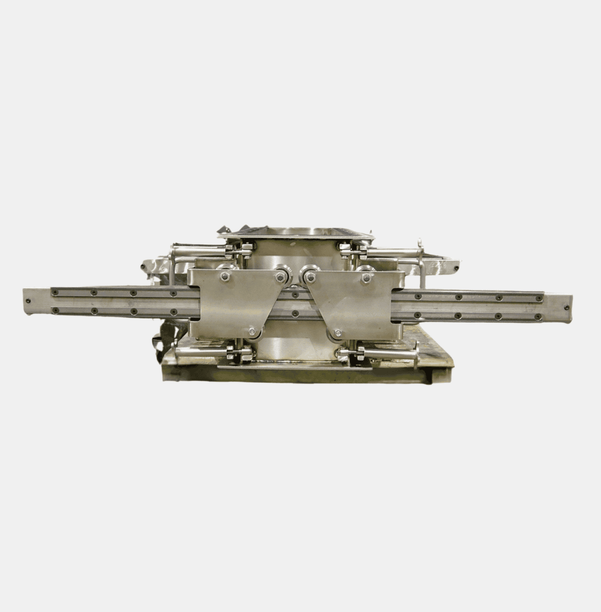 Chute Magnet Designed with Roller Slide for Easy Manual Cleaning