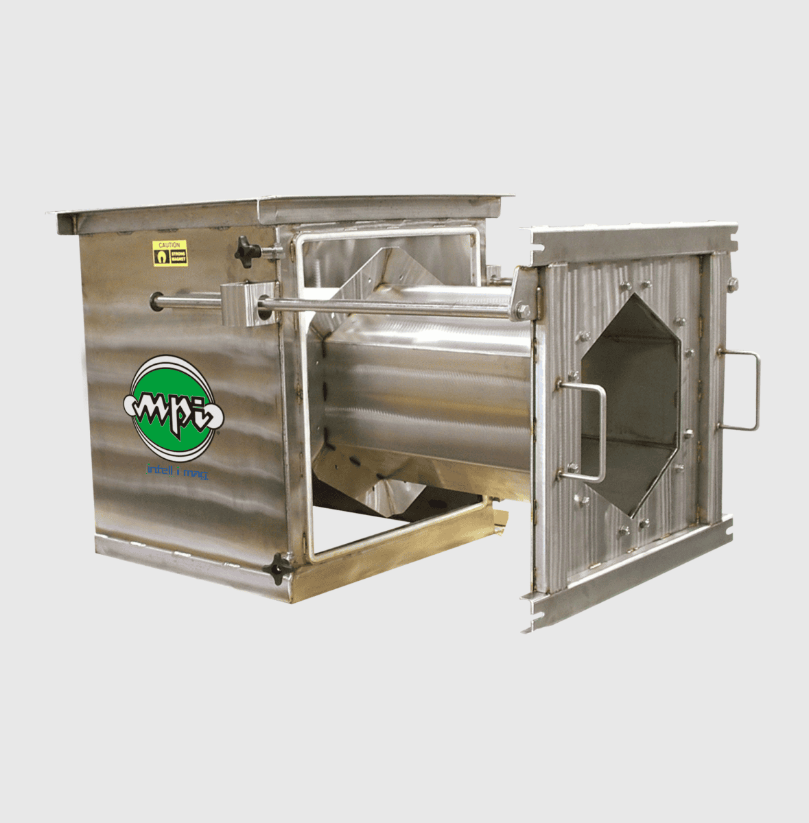 Quick-Clean Free Flow Feeder Magnet with Intell-I-Mag to Reduce Downtime and Unnecessary Stoppages