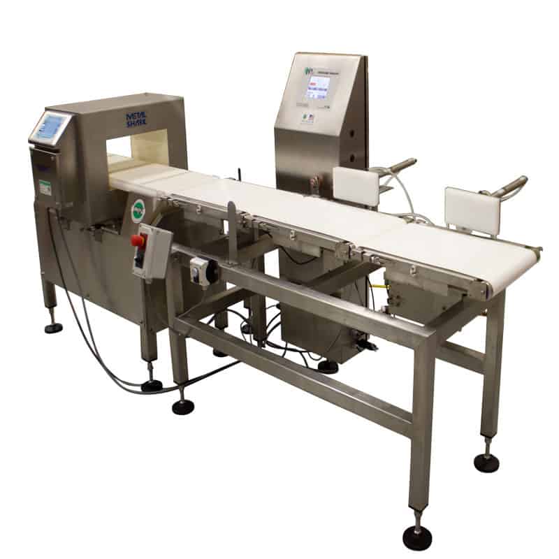 Checkweighers quickly and accurately measure the weight and corresponding packaging requirements of any product as it is moving across the belt in the production line.