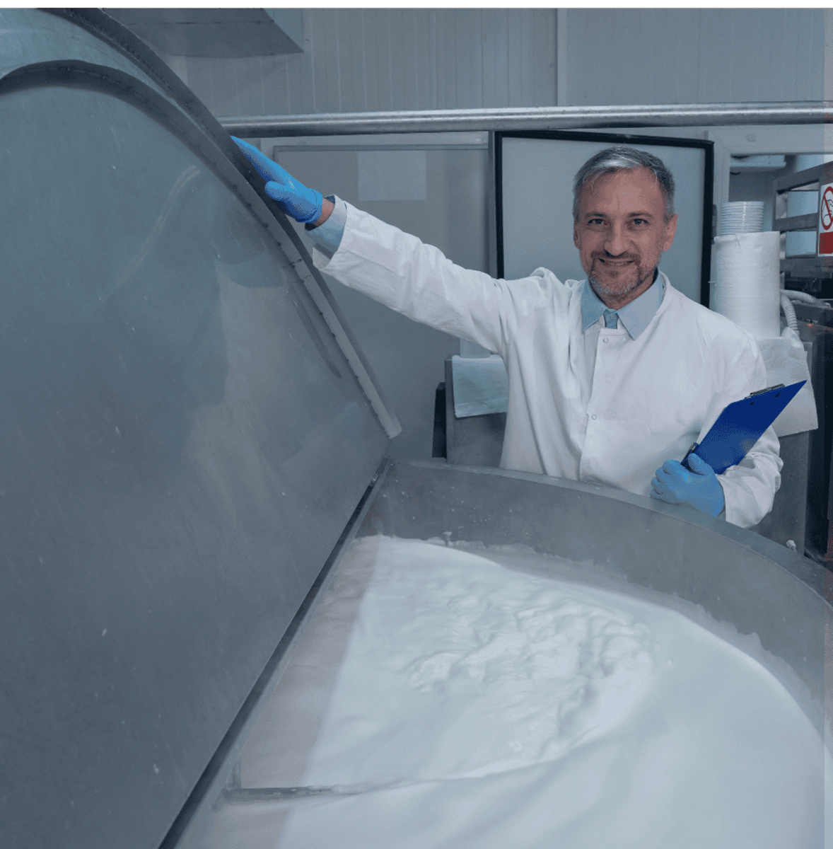 Free Flow and Feeder Magnet Applications include bulk processing, like powdered milk production