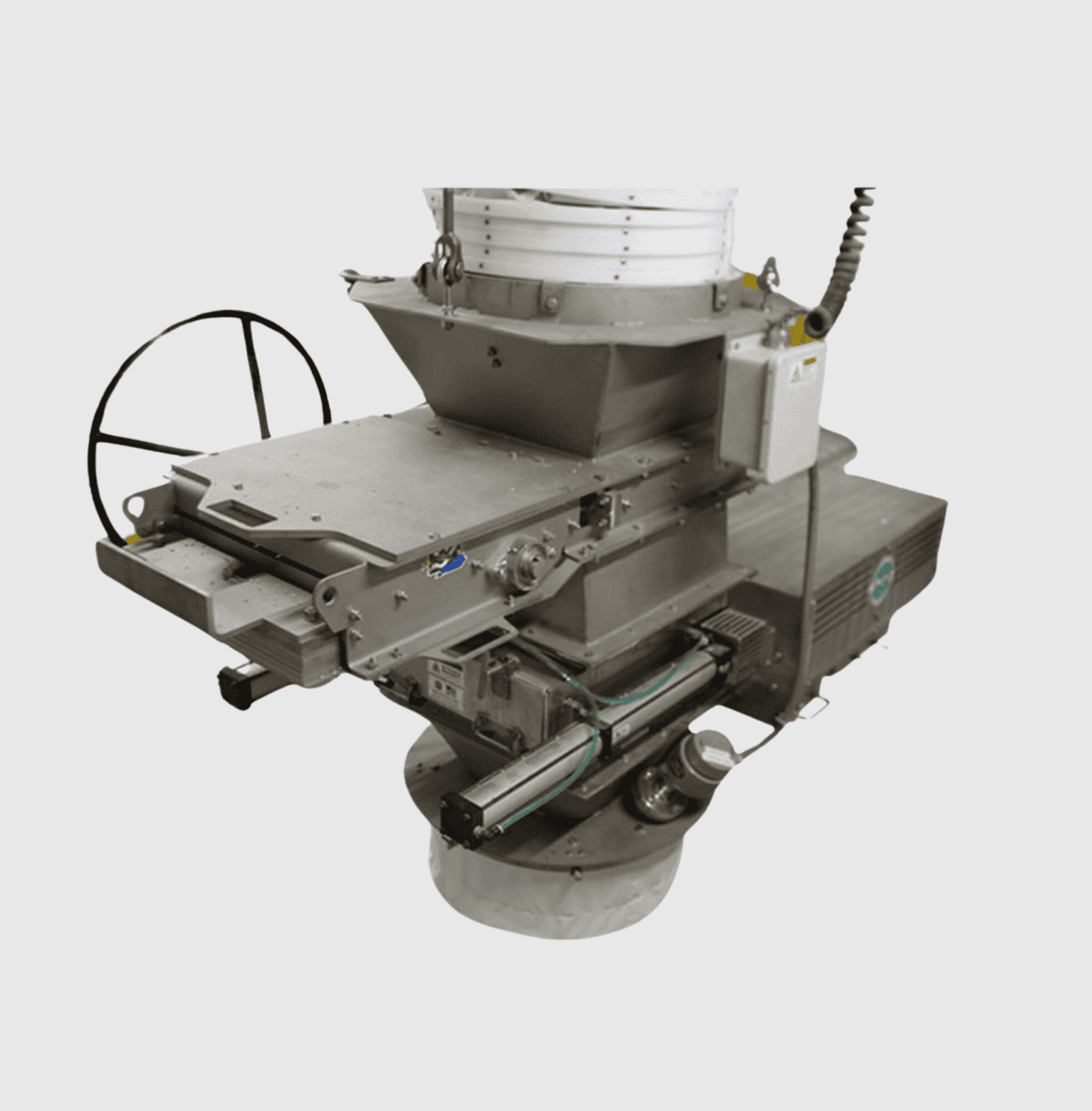 2-Inch Tube Self-Clean Drawer Magnet in Flour Processing