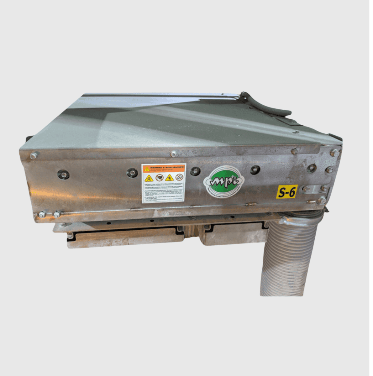2-Inch Tube Self-Clean Drawer Magnet Installed in Milling Facility