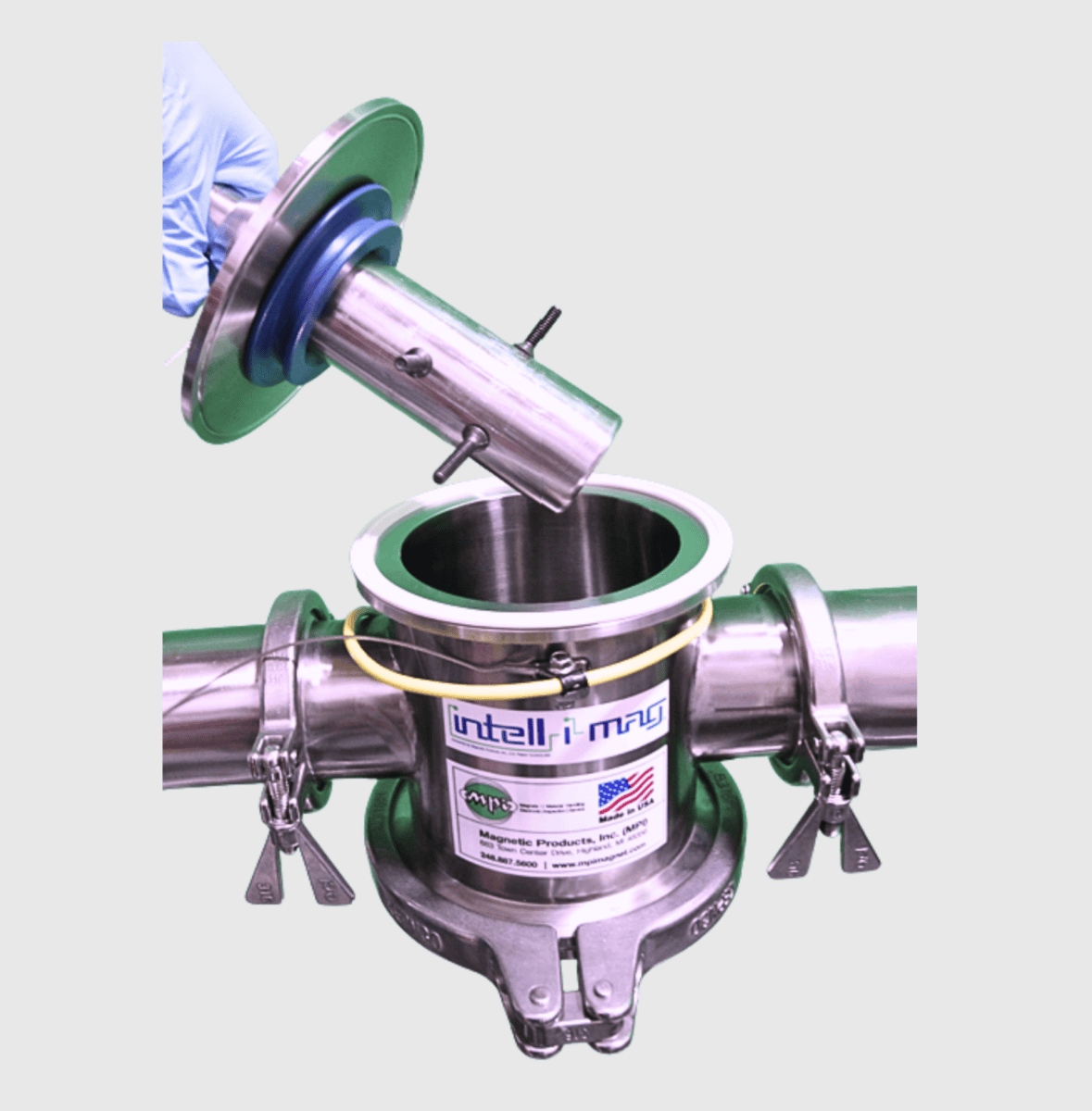 The 2" LFT Blade Magnet Equipped with Intell-I-Mag