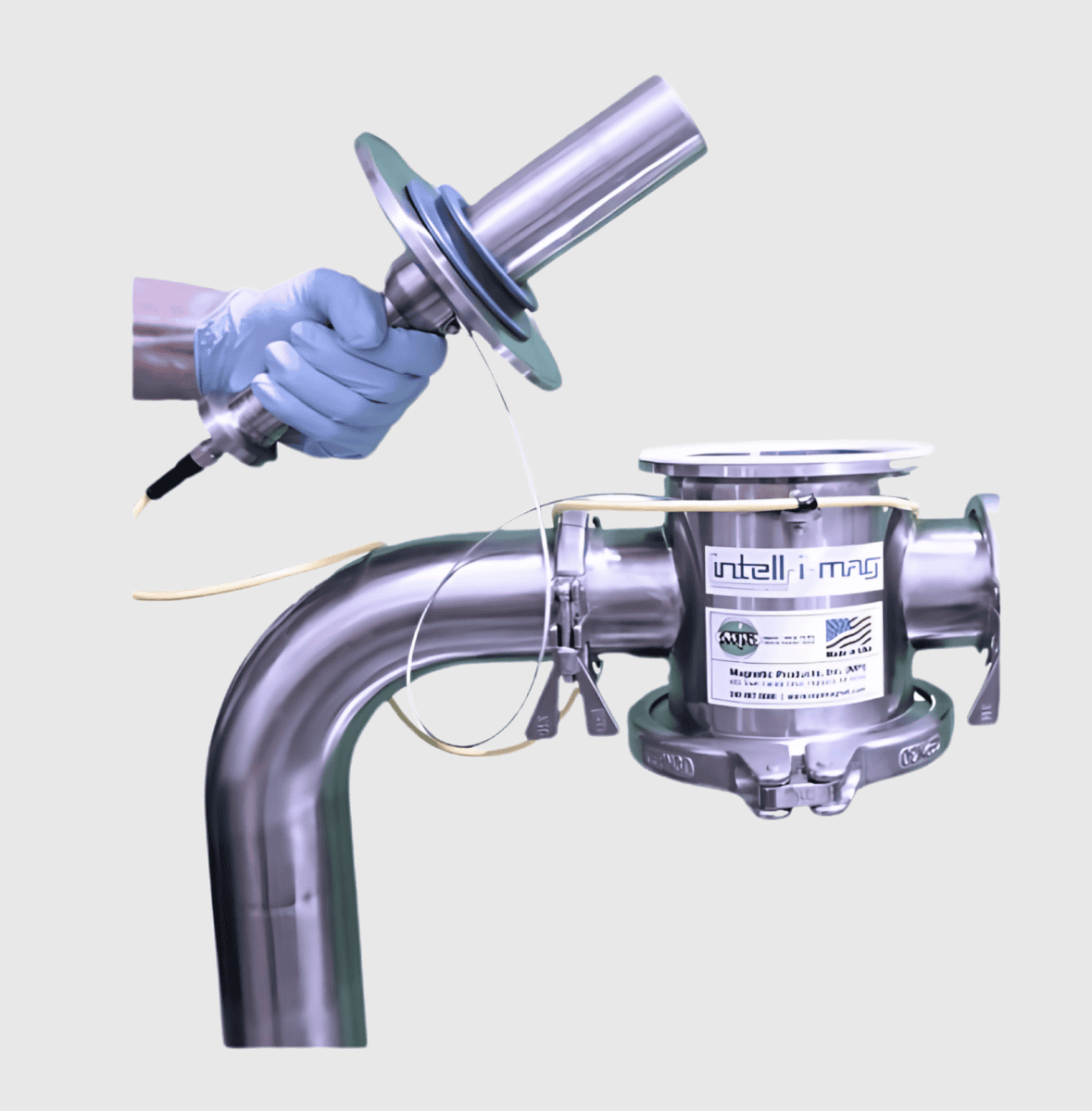 The 2" LFT Blade Magnet Designed for Highly Viscous Applications
