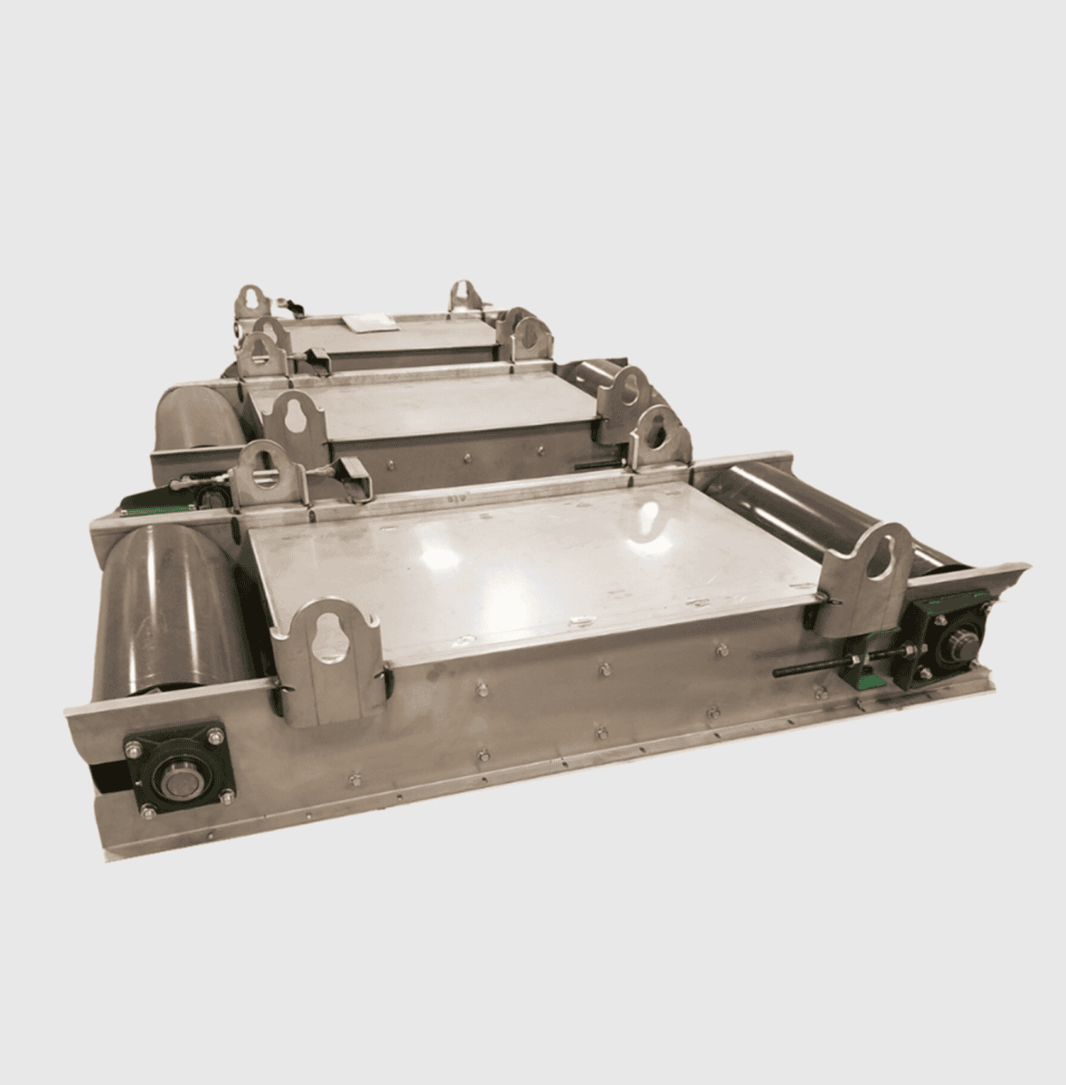 Self-Clean Suspended Receiving Belt Magnet with Extra-Wide Belt for Wood & Pulp Industry Pre-Grinding Process