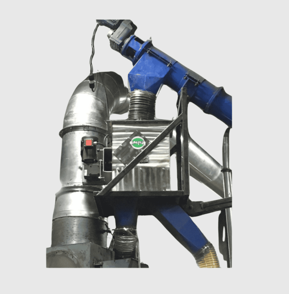 Custom Drum Separator for Tire Recycling