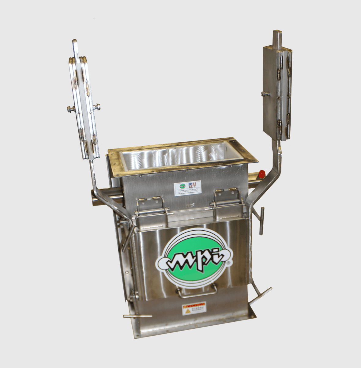 Inline Plate Magnet Used in Pet Food Manufacturing