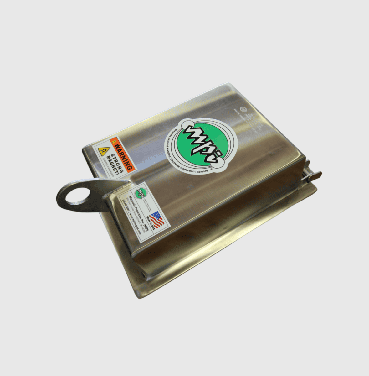 Manual-Clean Plate Magnet with a Custom Lid Loop