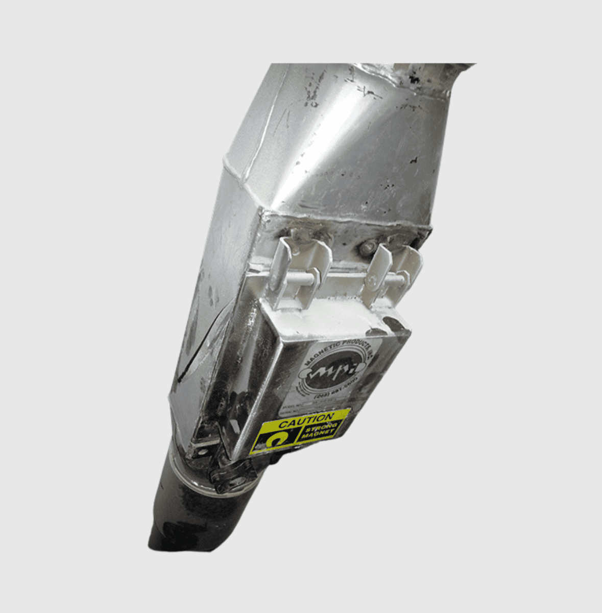 MPI Quick-Clean Plate Magnet Installed in Bulk Powder Processing Line