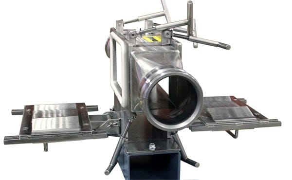 Manual-Clean Inline Plate Magnetic Separator