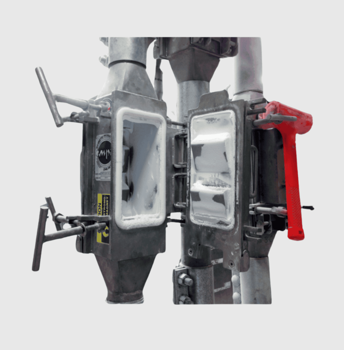 Quick-Clean Inline Plate Magnet for Dairy Processing Application