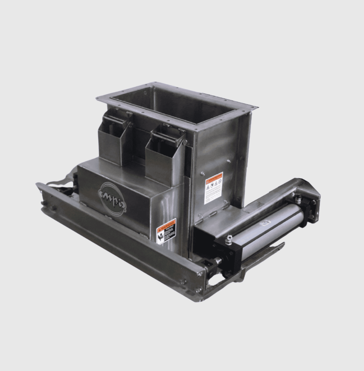 Self-Clean Inline Plate Magnet for Cereal Production
