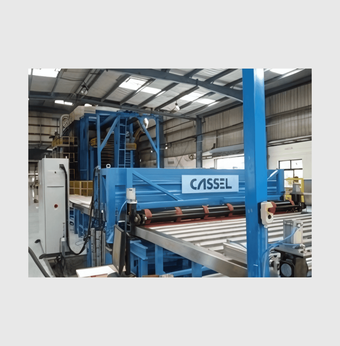 COMBI Metal Detector for Non-Woven Wood Sheet Processing