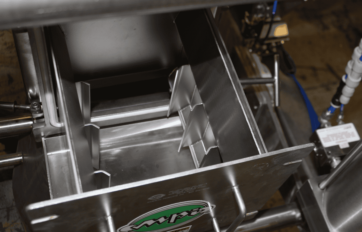 Sturm Foods Magnetic Chute Interior
