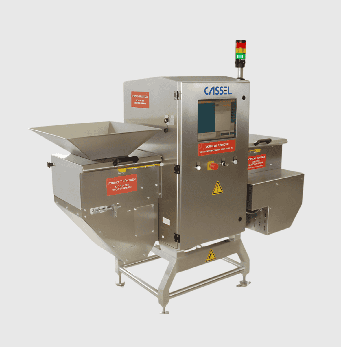 Bulk Flow X-Ray Used in Nut and Almond Processing
