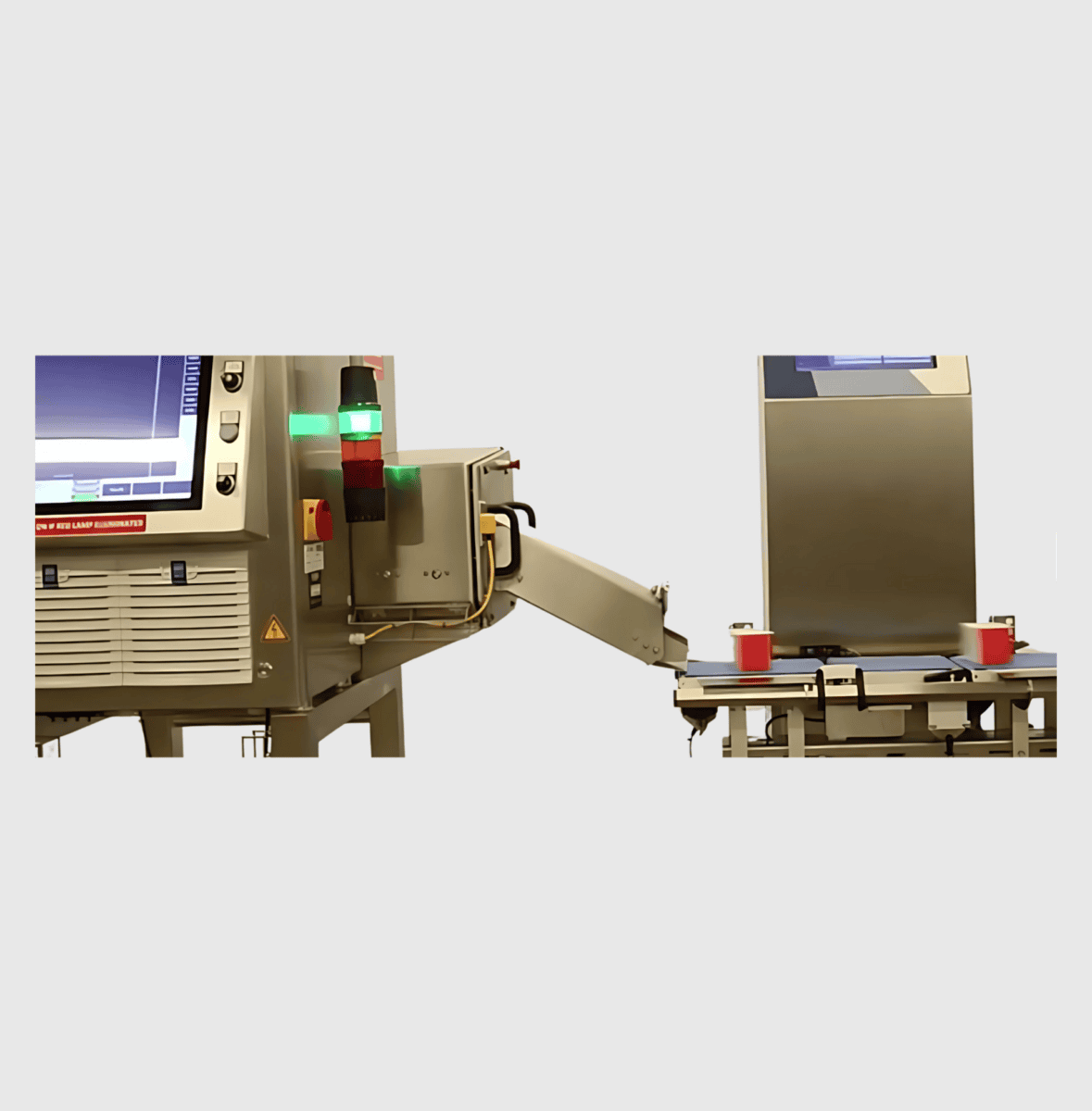 Glass, Jar, and Can Line X-Ray Inspector Used in Plastic Packaging for Inline Fill Level and Mass Checks