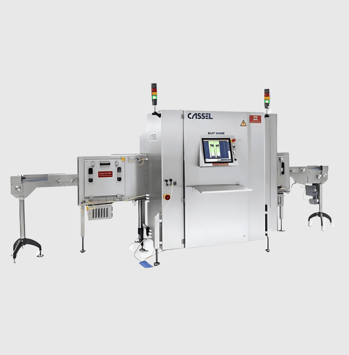 Glass, Jar, and Can Line X-Ray Inspector for Foil-Lined and Conductive Packaging