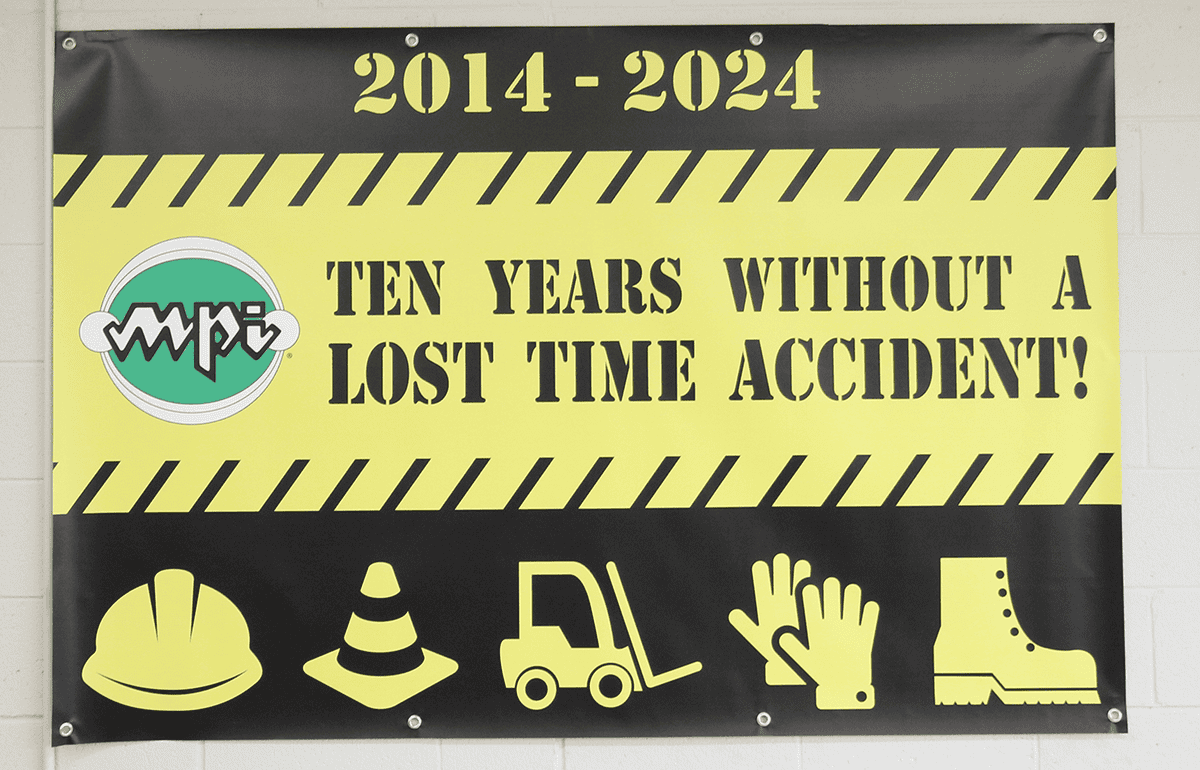 Ten Years No Lost Time Banner