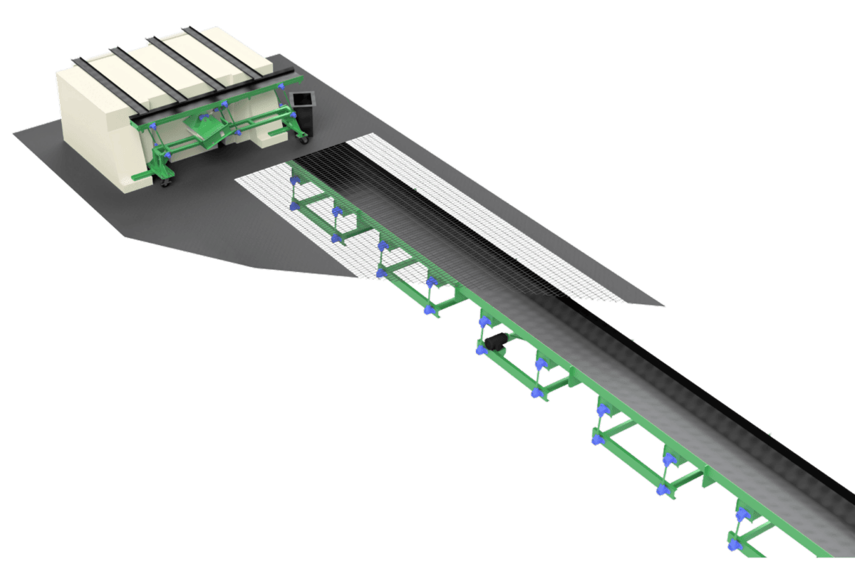 M-10000 Electric Shaker Conveyor How It Works