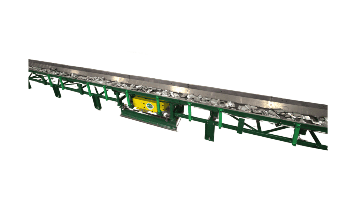 High-Capacity Floor Mounted Electric Shaker Conveyor