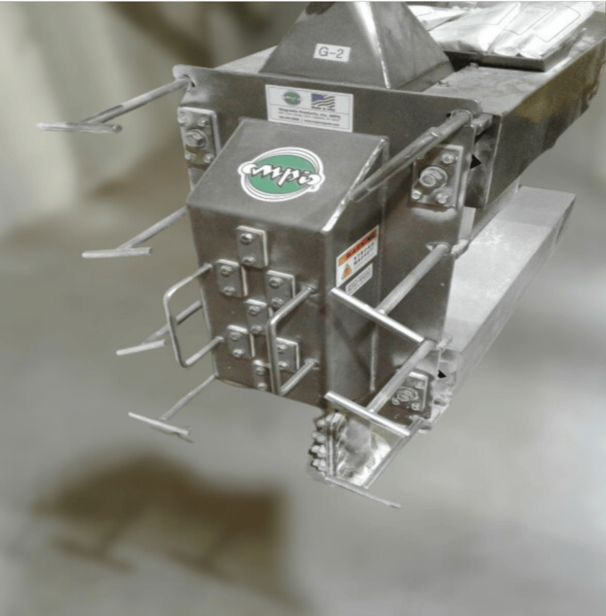 MPI Inline Drawer & Plate Magnets for Pneumatic Applications